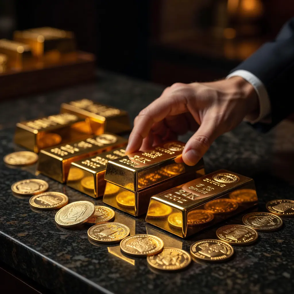 Как купить физическое золото: пошаговый план для новичков