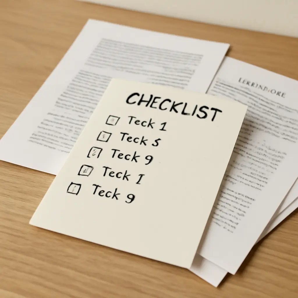 Документы и чек-лист для проверки поставщика платежей