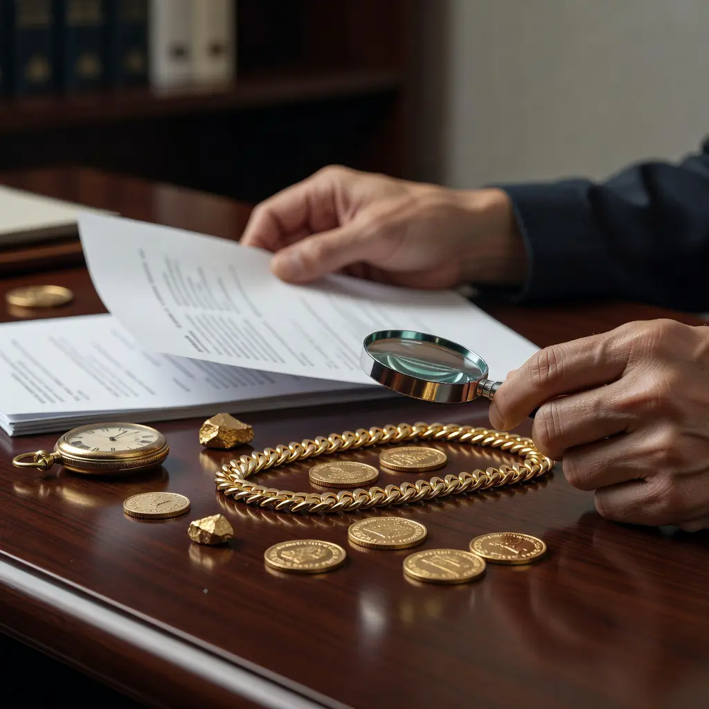 Проверка продавца при покупке золота онлайн