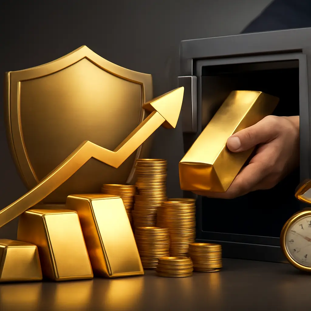 Золото за 5 минут: экспресс-план защиты и роста вашего капитала